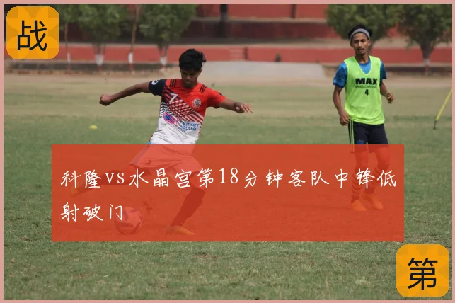 科隆vs水晶宫第18分钟客队中锋低射破门